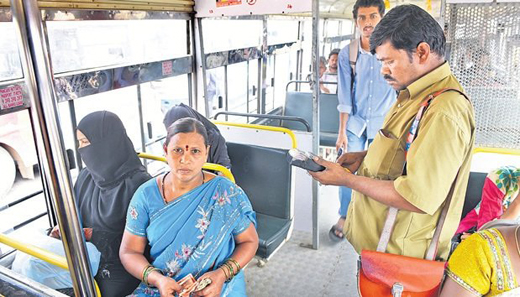 Pvt bus ticket...